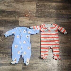 2 Child Of Mine Sleepers Sz Newborn